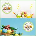 thumbnail image 3 of WaaHome Welcome Easter Bunny Rabbit Sign Easter Door Decorations Easter Door Hanger Signs for Wall Door Home Indoor Outdoor Easter Egg Rabbit Hanging Door Sign Plaque for Wall Home Window, 3 of 7