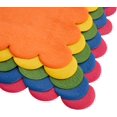 thumbnail image 3 of Sparkle and Bash Colorful Napkins - 150 Pack 6.5 x 6.5 in 2-Ply, Scalloped Paper in 5 Solid Colors - Absorbent Fiesta Dinner & Mexican Party Table Napkins, 3 of 8