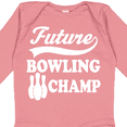 thumbnail image 4 of Inktastic Future Bowling Champ Childs Bowler Boys or Girls Long Sleeve Baby Bodysuit, 4 of 5