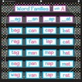 thumbnail image 2 of Tableau Chalkboard Brights 7 Poches (28 Pouces X 28 Pouces), 2 of 9