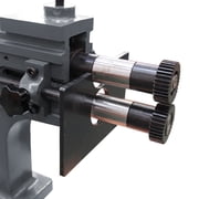 Bead Bender, 8-In Metal Rotary Forming Machine, 18 Ga.(0.048 inch) Thickness,High Flexibility Metal Bending Machine, HAVC Tools Fabrication Bead Bending with 4 Standard Rollers TB-12