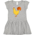 thumbnail image 3 of Inktastic Cute Yellow Chicken Girls Baby Dress, 3 of 5