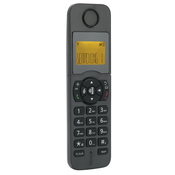 Teléfono inalámbrico para oficina en casa,Teléfono inalámbrico expandible para oficina en casa con identificador de llamadas Teléfono expandible Los mejores materiales