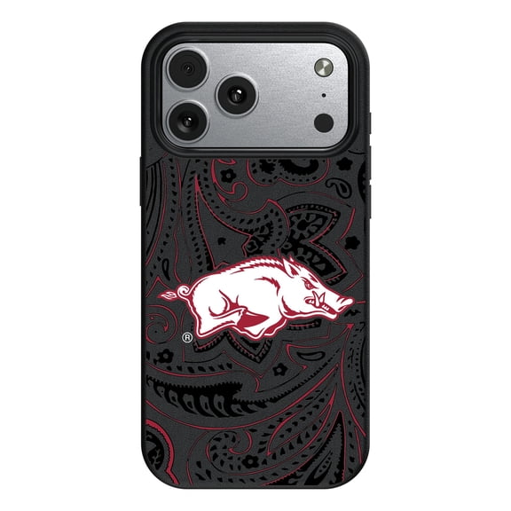 Keyscaper Arkansas Razorbacks Paisley iPhone Magnetic Bump Case