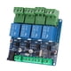 thumbnail image 1 of Módulo De Relé De 4 Canales De 12 V, Contacto Estable Preciso Fácil De Instalar Práctico Tablero De Salida De Relé De Bajo Consumo De Energía Para Comunicación RS485/TTL ANGGREK FH1013, 1 of 8