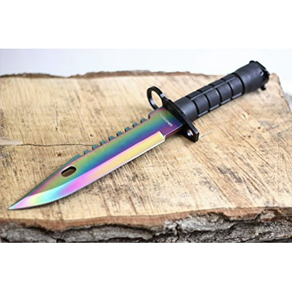Wartech M9 Bayonet with Color Pattern Blade