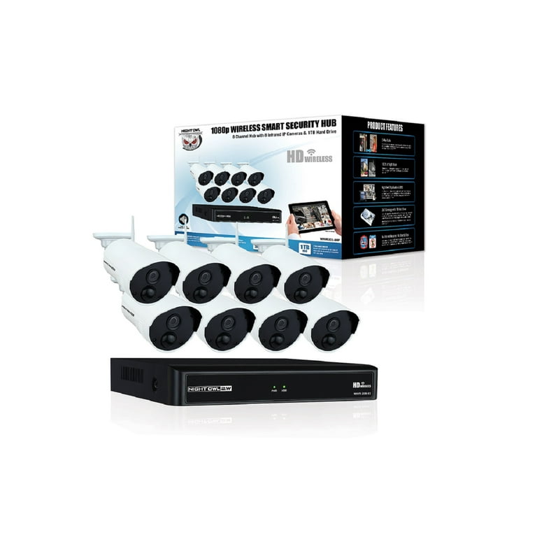 Night Owl DP8 12Channel 4K Ultra HD Wired DVR TB Security, 51 OFF