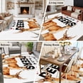 thumbnail image 6 of Deer 5'x8' Area Rug for Living Room, Wildlife Animals Farmhouse Country Elk Washable Non-Slip Rugs for Bedroom Nursery Dining Room, StainResistant Low-Pile Kitchen Carpet Large Entryway Rugs, 6 of 9