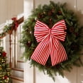 thumbnail image 5 of Christmas Tree Bow Ornament, Festive Hanging Decoration for Wreath, Garland, Front Door, Gift Box, Holiday Party and Home Decor, 5 of 7