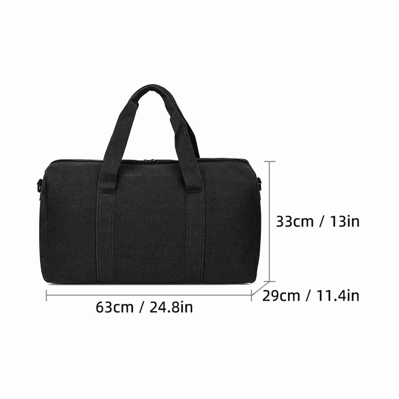 Sports Travel Duffel Bag Large Capacity Canvas Travel Bag Outdoor Sports Gym Bag For Men And Women