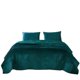 thumbnail image 3 of Juego de sábanas Benzara Bann King de 3 piezas, color verde terciopelo, 3 of 5
