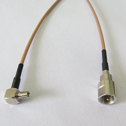 Davitu Electrical Equipments Supplies 100pcs TS9 Male to FME Male Plug RG316 RF Jumper Pigtail Cable 20CM 8 3G 4G Router Modem