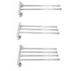 thumbnail image 2 of Soporte de pared de acero inoxidable, barra de toalla giratoria, 2/3/4 barras, brazo plegable, percha giratoria, soporte para toalla, organizador AweSitey JJ25281-02B, 2 of 6