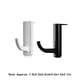 thumbnail image 5 of Soporte para auriculares Monstrate Accesorios para PC Negro, 5 of 6