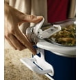 CrockPot SCCPCCM350BL Manual Slow Cooker, Navy Blue