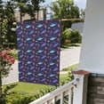 thumbnail image 5 of Easygdp Party Shark Cute Garden Flag Yard Flag Welcome Flag, Double-Sided, Weather Resistant for Outdoor Decor - 12.5"x18", 5 of 9