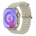 thumbnail image 2 of Reloj Smart watch Fralugio Hk9 Ultra 2 Chat Gpt 2gb Amoled Hd  BEIGE, 2 of 3