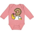 thumbnail image 3 of Inktastic I Like Donuts Boys or Girls Long Sleeve Baby Bodysuit, 3 of 5
