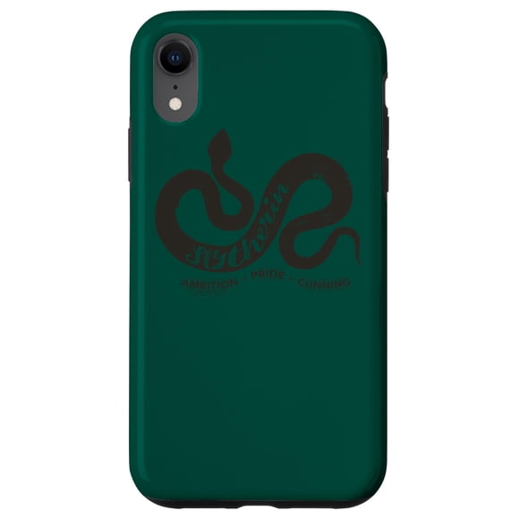 Funda para teléfono Harry Potter Slytherin Wordcraft iPhone XR