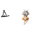 thumbnail image 1 of Figura Decorativa De Astronauta Pensador Creativo, Escultura Abstracta, Adorno De Escritorio único Para La Entrada, Dormitorio, Chimenea, Mesa, Centro De Mesa, Regalo De Inauguración De La, 1 of 8