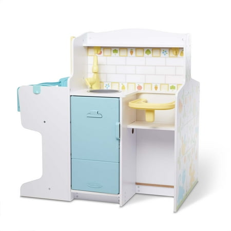 Melissa & Doug Mine to Love Baby Care Activity Center for Dolls - Kitchen, Nursery, Bathing-Changing