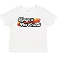 thumbnail image 3 of Inktastic Kickin' it Old School with Weathered Retro Stripe Boys or Girls Toddler T-Shirt, 3 of 5