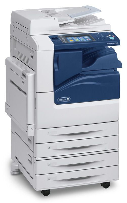 Xerox WorkCentre 7220 A4 Color Multifunction Printer – Print/Copy/Scan/Fax, Duplex, 20 PPM, Network & USB