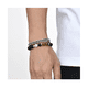 thumbnail image 2 of Pulsera Hombre Acero Inoxidable Cruz Ojo De Tigre, 2 of 4