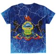 thumbnail image 2 of Pennsylvania Vintage Distressed State Flag All Over Youth T Shirt Multi YXL, 2 of 2