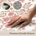 thumbnail image 6 of ODIKA Boho Scattered Toss Alfombra Para Cuarto Vintage Border Pink Refined Foldable Easy Care for Master Suite, California King, Under Bed, 6 of 7