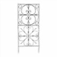 thumbnail image 3 of Achla Designs VFT-22 Aldrich Support Wrought Iron Garden Trellis for Climbing Plants, Graphite, 3 of 4