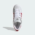 thumbnail image 3 of Adi - das Originals Superstar II JQ4728 Cloud White/Better Scarlet/Black Men Shoes, 3 of 6