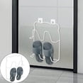 thumbnail image 1 of Storage rack Wall Shoe Holder Wall Slipper Rack Metal Slipper Rack For Wall Multifunctional Shoe Rack Wall Holder Sticky Shoe Organiser For Flat Shoes High Heels Trainers, 1 of 6