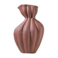 thumbnail image 2 of Vase de flores de cerámica Container floral Floral Desktop Ornament Jarrón decorativo para mesa de café Amplio Estante de hechos Regalo de Rojo, 2 of 8
