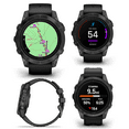 thumbnail image 3 of Garmin epix Pro (Gen 2), 47mm, High Performance Smartwatch, Advanced Training Technology, Built-in Flashlight, Black with Wearable4U White EarBuds Bundle, 3 of 5