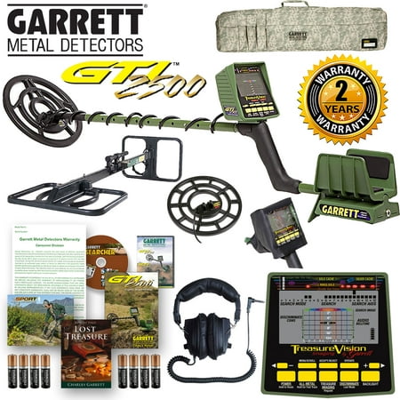 Garrett GTI 2500 Pro Package with TreasureHound EagleEye