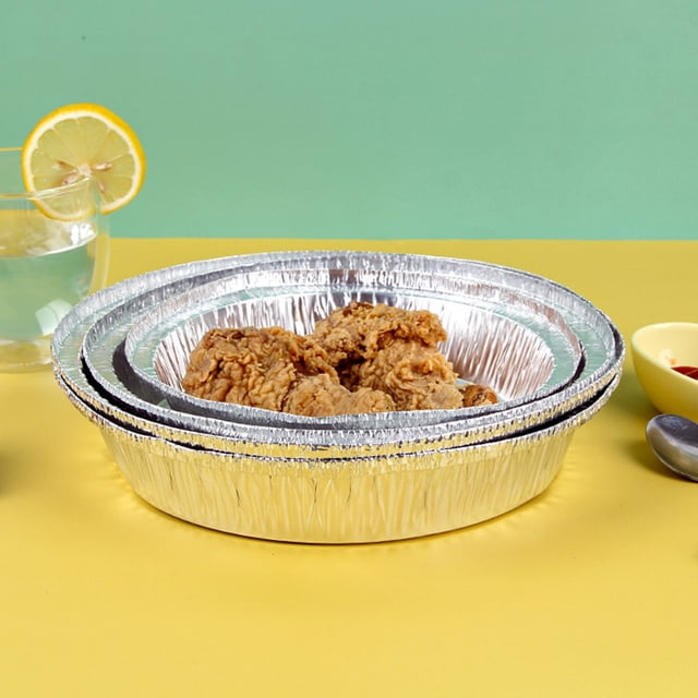 Bandeja de Hojalata Ganfancp Freidora Horno Especial Bandeja de Aluminio Estera de Hojalata Bandeja de Barbacoa 10*