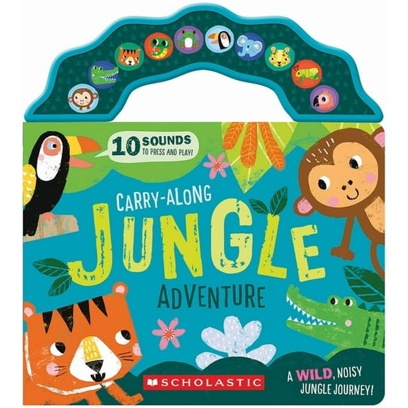 Carry-Along Jungle Adventure, (Board Book)