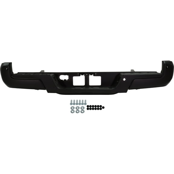 Step Bumper Compatible with Toyota Tacoma 2016-2018 Black with IPAS Holes