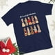 thumbnail image 1 of ICHUANYI Clearance Women's Shirt Funny Christmas Tee Short Sleeve T Shirt Print T-shirt Tops Blouse Gift For Women(Navy, L) ICHUANYI WER2023081502821, 1 of 5