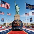 thumbnail image 4 of 250th Anniversary USA Hat, Flag & Eagle Printed Baseball Cap Patriotic Tribute To 1776-2026 Gift for History Enthusiasts & Patriots, Celebration Events, 4 of 6