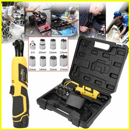 - Yosoo Cordless Ratchet Wrench,12V 3/8 40Nm Electric Cordless Right Angle Ratchet Wrench Set US Plug 110V,Electric Ratchet Wrench,Ratchet Wrench Tool Set