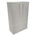 thumbnail image 3 of 2 Drawers Lateral Lockable Filing Cabinet, Gray, 3 of 4