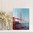 thumbnail image 2 of Golden Gate Bridge Canvas Print, Perfect Wall Decor for Living Room Bedroom Office Entryway Cafe, 2 of 8