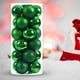 thumbnail image 4 of Bsvklp Bolas Navidad Reutilizables Irrompibles 4cm Del para Bodas 24 Uds. (verde), 4 of 9