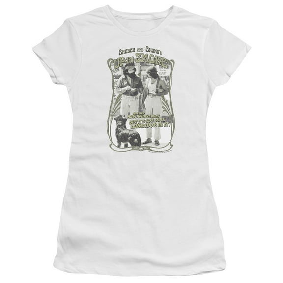 Up Inoke Labrador Junior Women's T-Shirt Sheer White