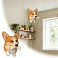thumbnail image 2 of Optical Corner Wall Art Removable 3D Decal Peel and Stick Graphic Design Transform Your Living Room Space, 2 of 4