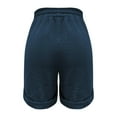 thumbnail image 5 of Seductiva Blue Clothing Shorts for Women Womens Shorts Loose Comfy Drawstring Lounge Shorts with Pockets Shorts for Women Casual Summer, 5 of 5