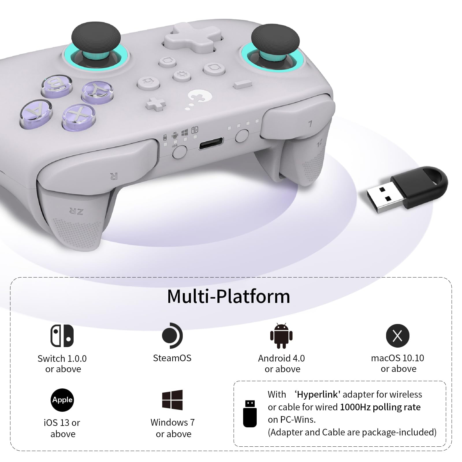GuliKit KK3 Max, Kingkong 3 Max Controller with 4 Back Buttons