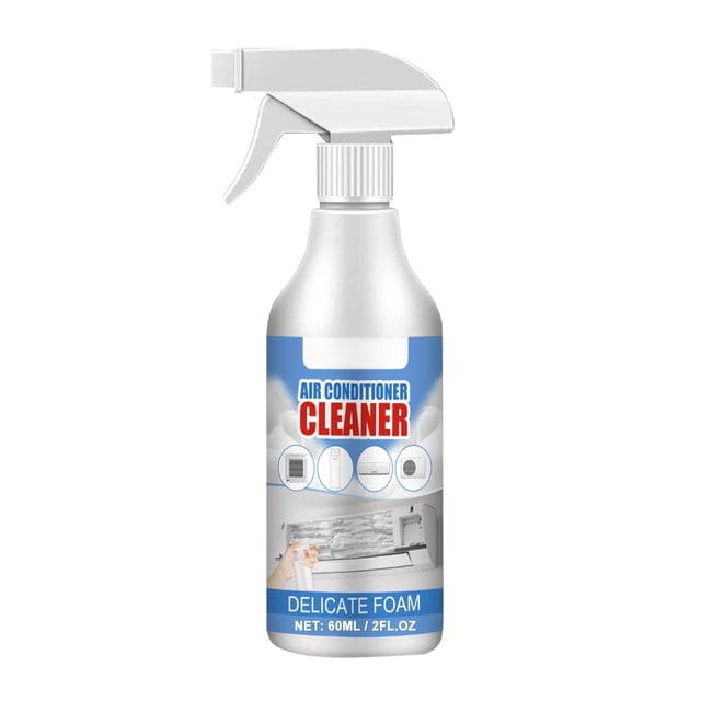 Agente limpiador 60 ml Acondicionador Limpiador Acondicionador doméstico Máquina para colgar No es necesario desmontar y lavar para eliminar el olor y el acondicionador de esp(Buy 2 save 10%)